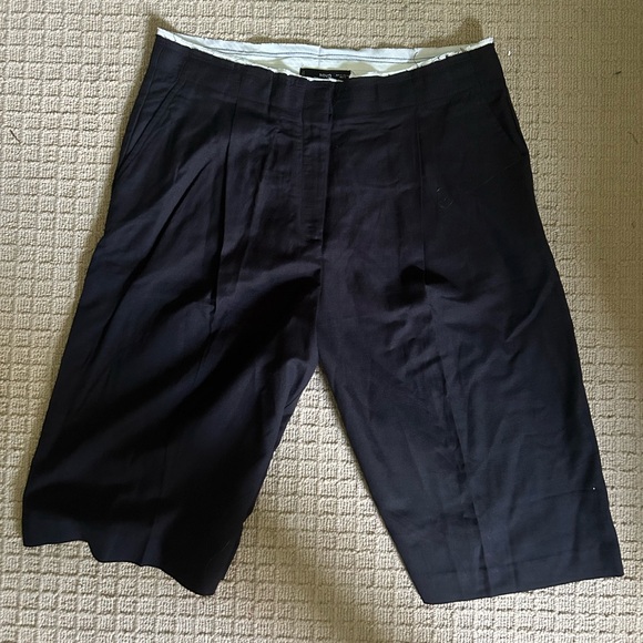 Mango Bermuda shorts with contrast trim - Picture 2 of 5